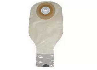 1-Piece Post-Op Drainable Pouch Convex 1" Round, Roll-Up With Barrier