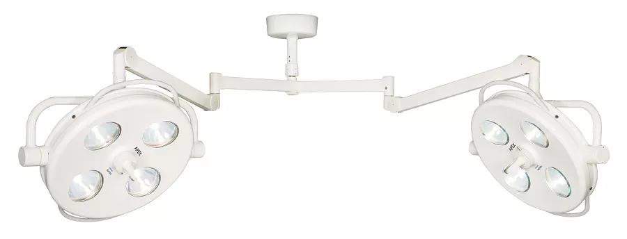 10 Feet Double Ceiling Mount Surgical-OR Lights Philips Burton APEX APXDC10