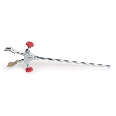 2-Prong Burette Clamp PVC Grips - 80°C Max Use Temperature