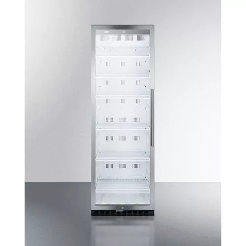 24" Wide Beverage CenterDoor Swing LHD , GlassSummit SCR1401LHCSS