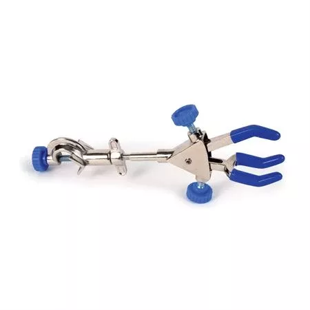 3-Prong Extension Clamp with Boss Head PVC Coated Grips