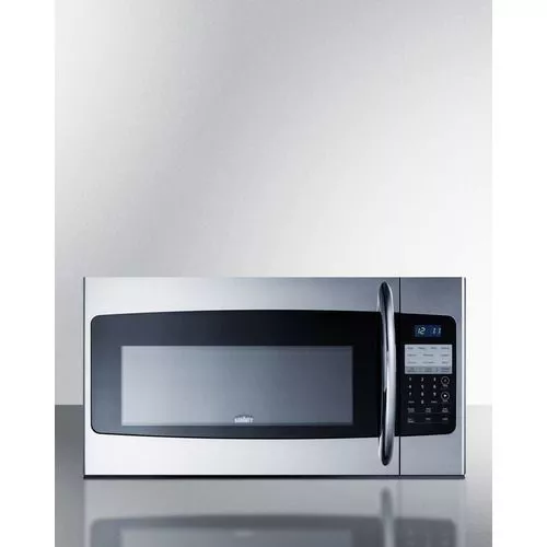 30" Wide Over-the-Range MicrowaveDoor Stainless SteelSummit OTRSS301