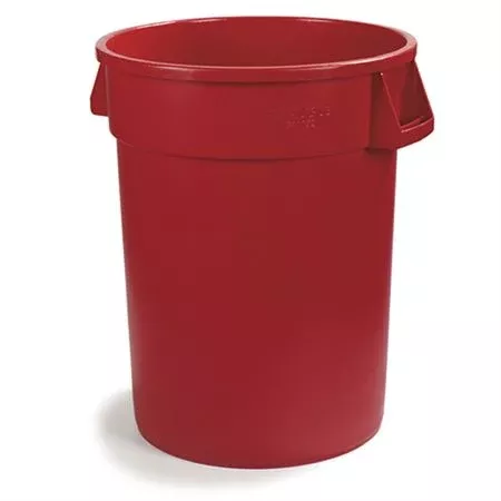 32-Gallon Red Lid