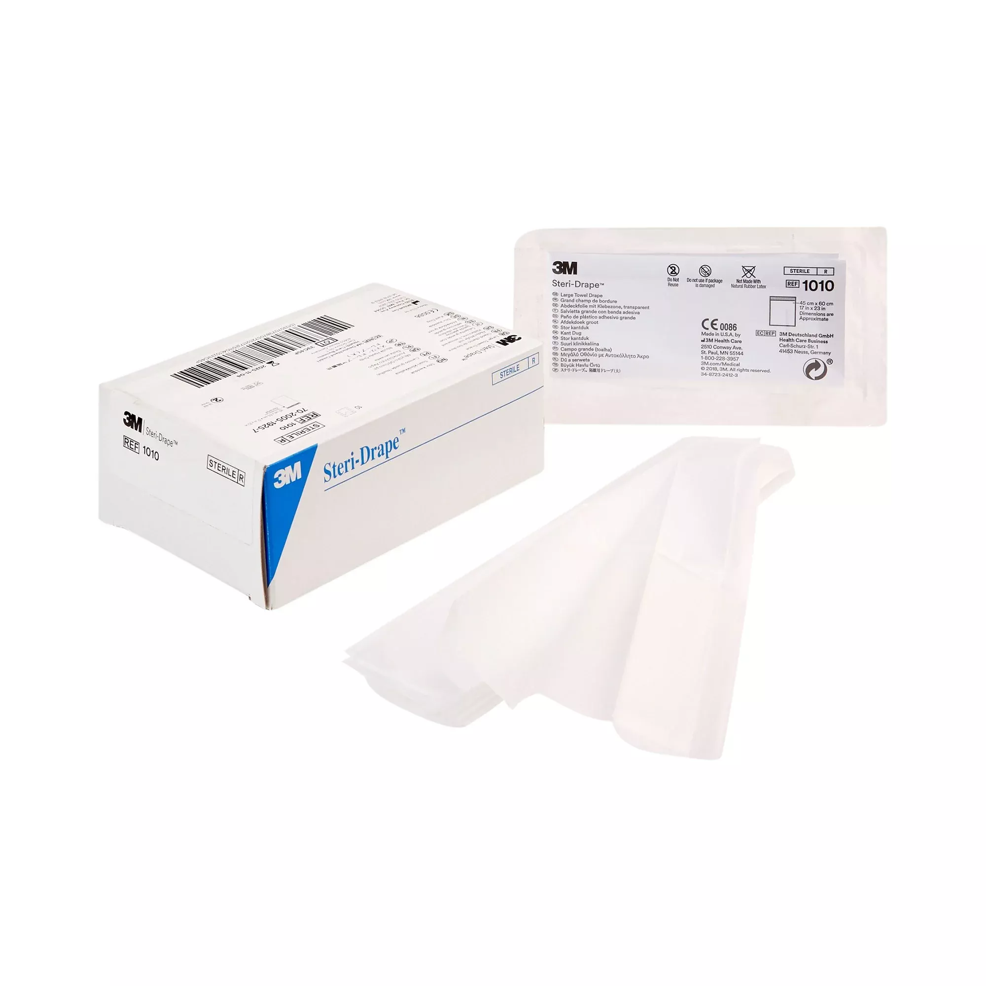 3M™ Steri-Drape™ Sterile Large Towel General Purpose Drape, 17 x 23 Inch