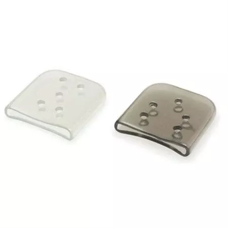 3mm x 25mm x 25mm Vented Instrument Guards Black