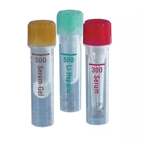 500μL Microvette 500 Serum (Clot Activator) - Red