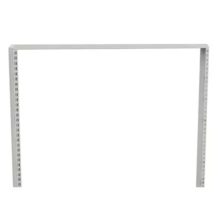 60"W Table Accessories Bin Rail with 6 Power Outlets for Double Bay Upright