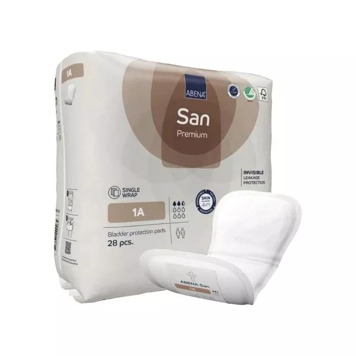 ABENA San 1A Premium Shaped Incontinence Pads