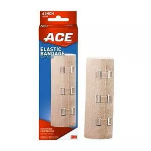 Ace Elastic Bandage 6" with Clips