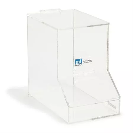 Acrylic Dispensing Bin Large - 7"W x 12"D x 10.5"H