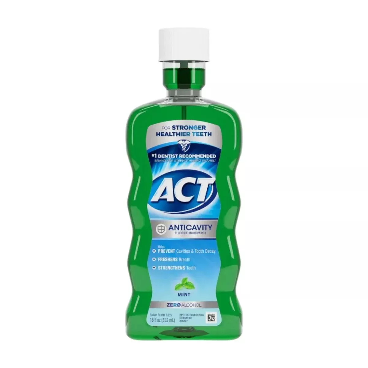 ACT Fluoride Rinse Mouth Wash