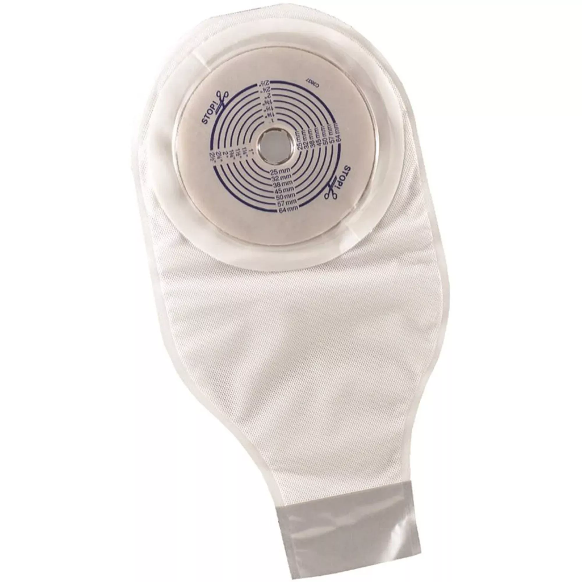 ActiveLife One-Piece Transparent Ostomy Pouch, 19 – 64 mm Stoma