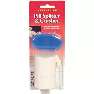 Acu-Life Splitter Crush Pill Box 4-in-1