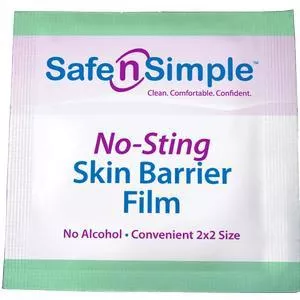 Alcohol Free No Sting Skin Barrier Wipes