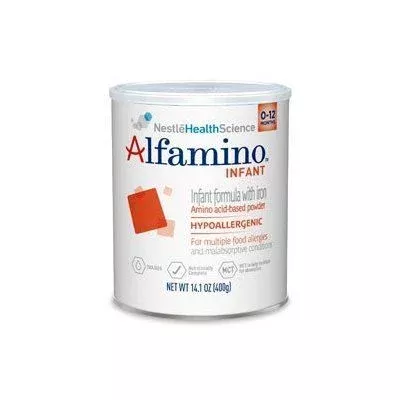 Alfamino Infant Amino-Acid Based Formula with Iron (400 Gram, Unflavored)