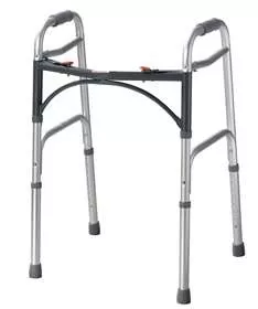 Alimed Bariatric Walker Adjustable Height drive™ Aluminum Frame 500 lbs. Weight Capacity 32 to 39 Inch Height - M-880204-4183 - Each