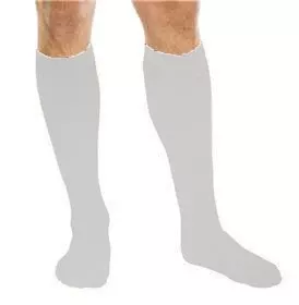 Alimed Compression Socks Core-Spun by Therafirm Knee High X-Large White Closed Toe - M-839066-3619 - Pair