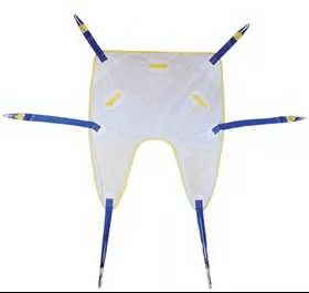 Alimed Single Patient Split Leg Sling Without Head Support Medium 140 to 200 lbs. Weight Capacity - M-835609-1721 - Case of 10