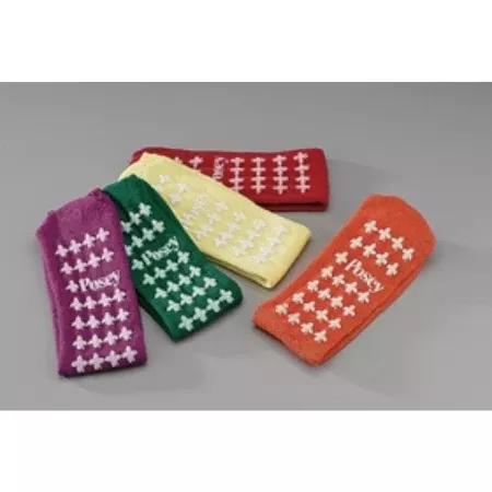 Alimed Slipper Socks Posey Standard Orange - M-671013-312 - Case of 12