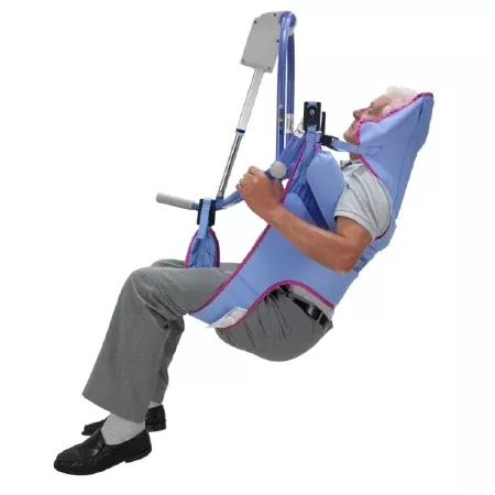 Arjo Inc Toileting Sling 4 Point With Head Support Large 600 lbs. Weight Capacity - M-1006884-3813 - Each