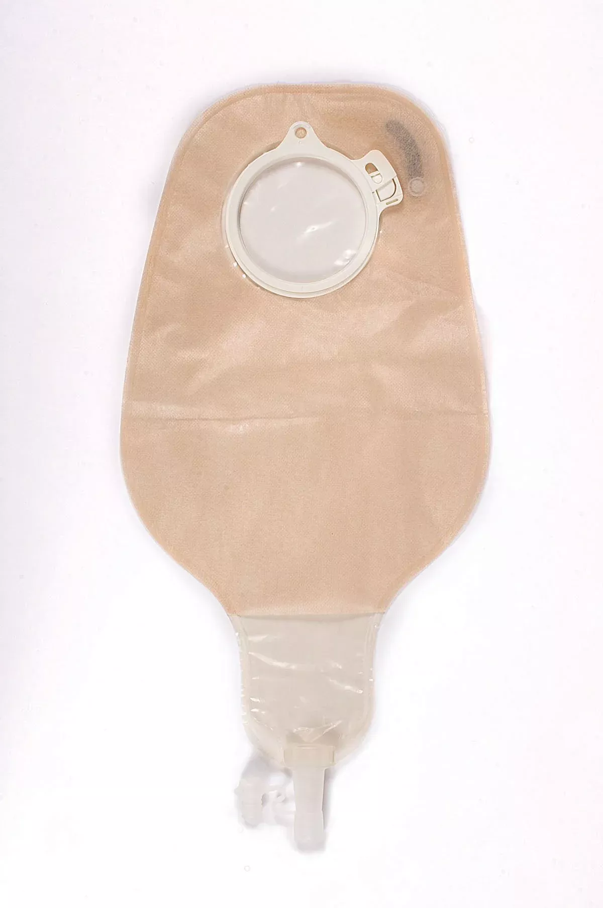Assura 2-Piece High Output Transparent Ostomy Pouch, Green Match