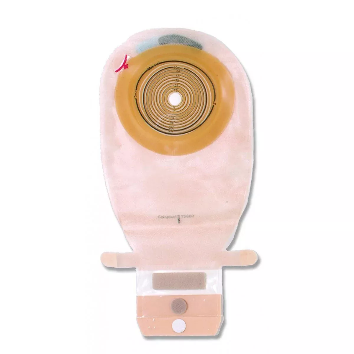 Assura Convex Light 1-Piece Transparent Ostomy Pouch, 15 – 43mm Stomas