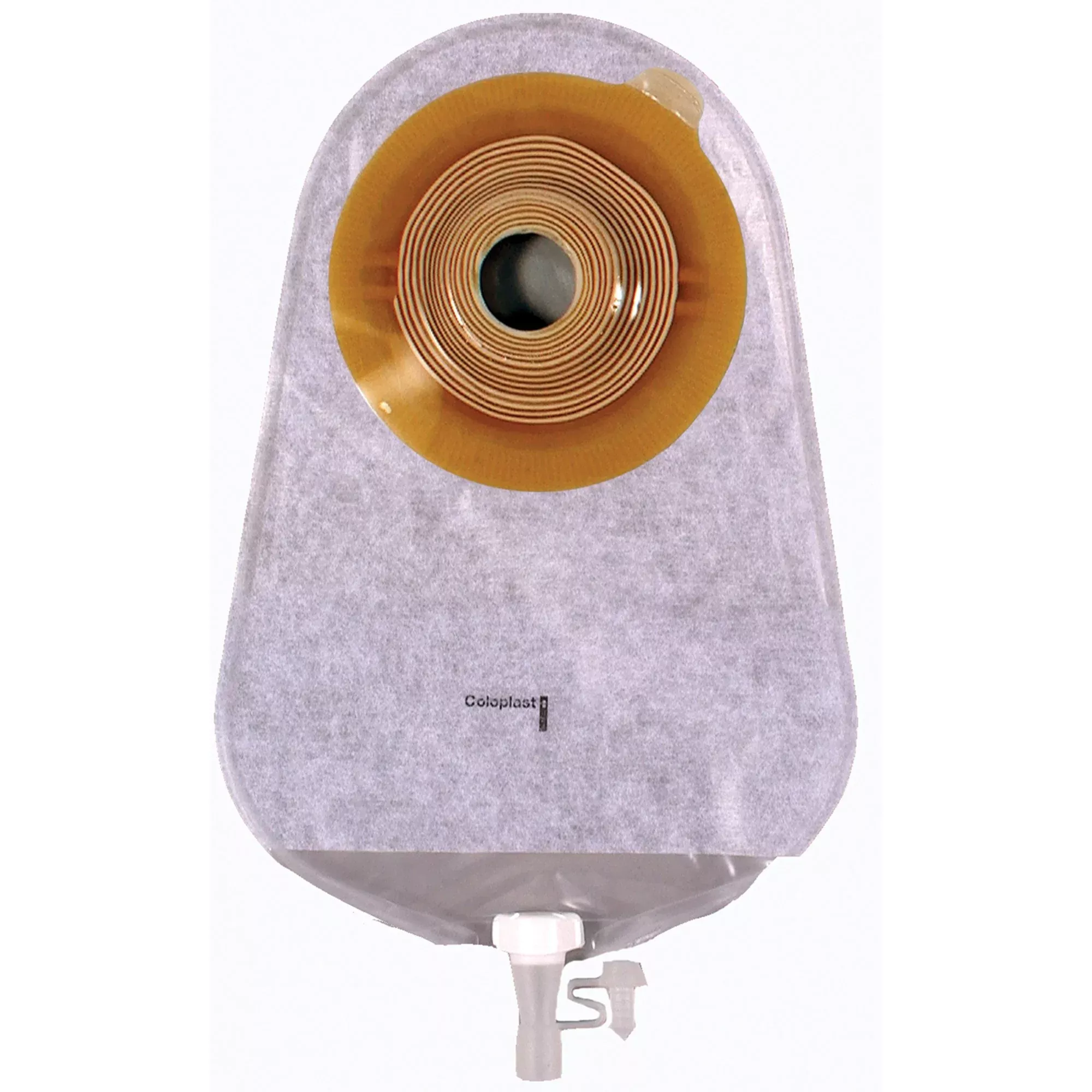 Assura Deep Convex 1-Piece Transparent Urostomy Pouch, Pre-cut for 28 mm stomas