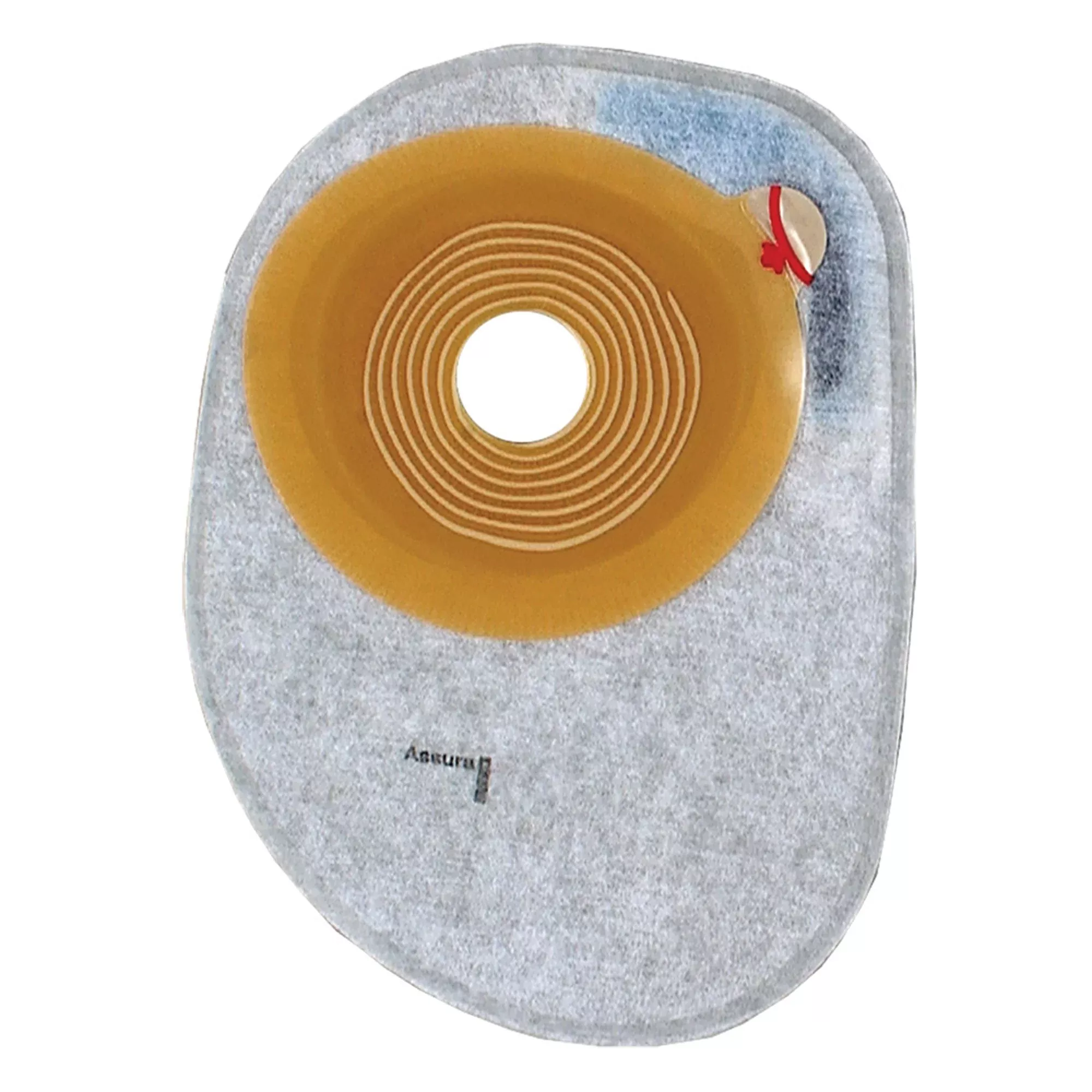 Assura Flat 1-Piece Closed End Opaque Ostomy Pouch, 50mm Stoma