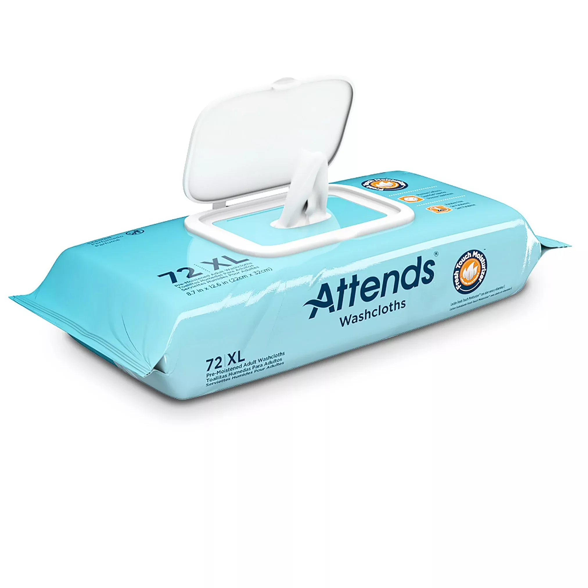 Attends Scented Personal Cleansing Wipes with Aloe and Vitamin E