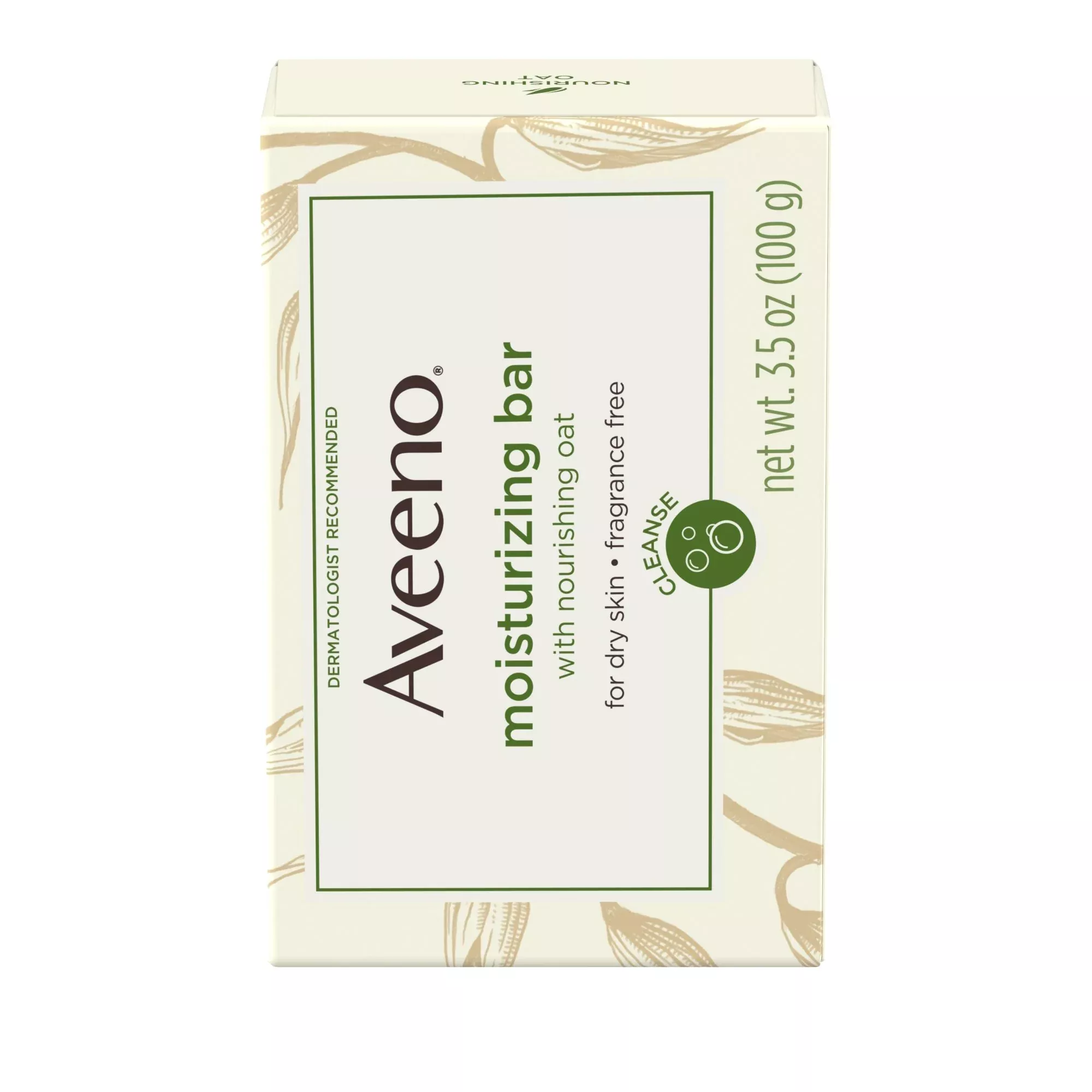 Aveeno Moisturizing Cleansing Bar, 3.5 oz.