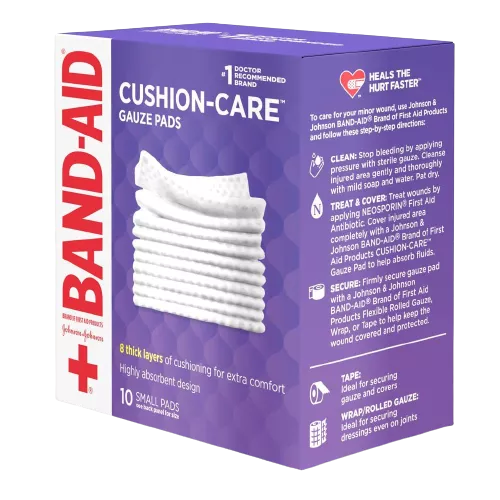 Band-Aid Cushion-Care Gauze Pads