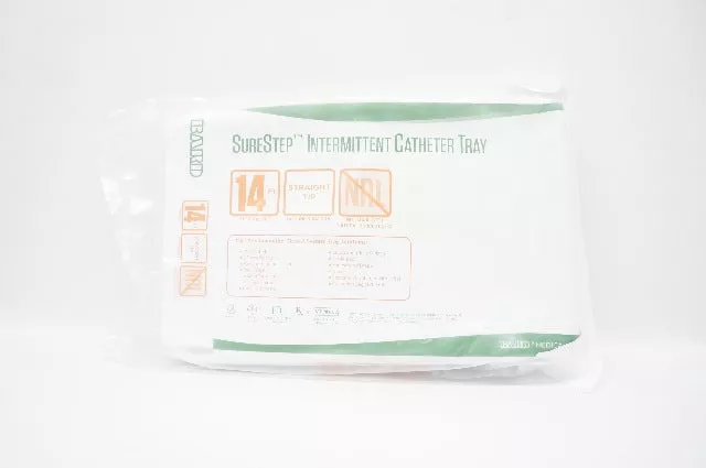 Bard INTP14 SuperStep Intermittent Cath. Tray, Straight Tip, 14Fr