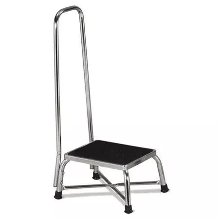 Bariatric Step Stool with Handrail Bariatric Step Stool with Handrail - 11.25"W x 14.25"D x 36"H