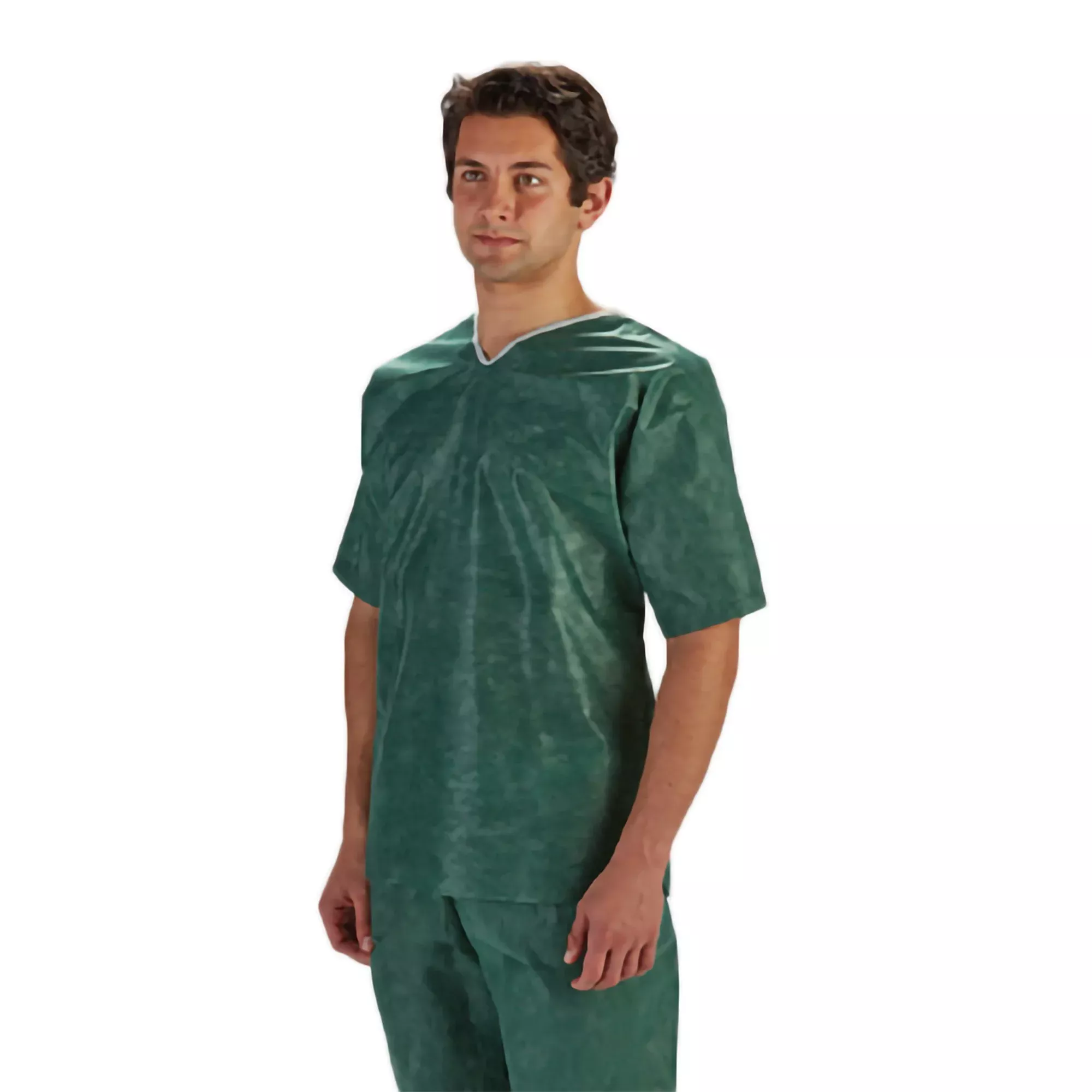 Barrier Extra Comfort Scrub Shirt, Green, 2X-Large