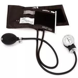 Basic Aneroid Sphygmomanometer W/Nylon Cuff, Adult