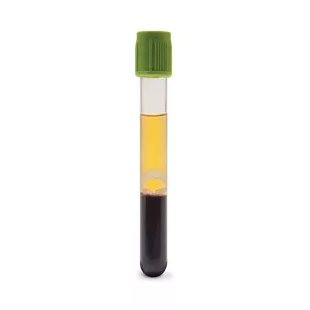 BD Vacutainer Barricor Plasma - Lime - 13 x 100mm 3.5mL
