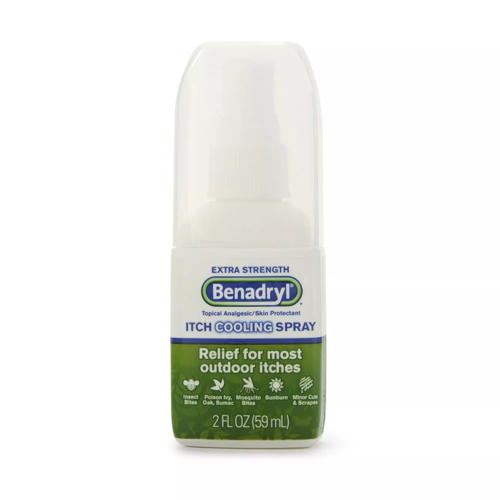 Benadryl Diphenhydramine / Zinc Acetate Itch Relief Spray