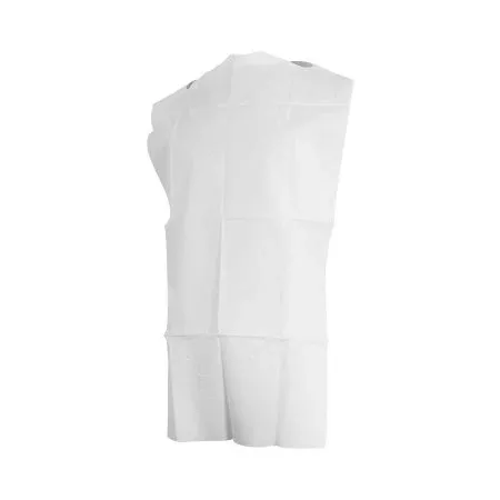 Bib McKesson Tie Closure Disposable Poly / Tissue - M-199175-24 - Case of 300