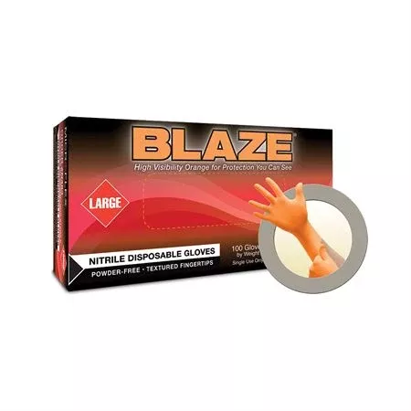 Blaze Nitrile Exam Gloves Small