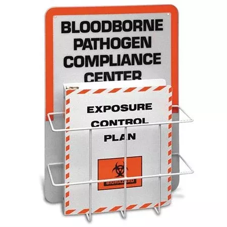 Bloodborne Pathogen Compliance Exposure Control Plan Binder Only