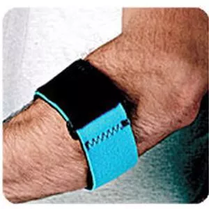 Blue, Un (7"-15") Neoprene Tennis Elbow Strap