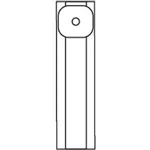 Bongort Open End Drainable Pouch, Blue, 3/4", 10/P