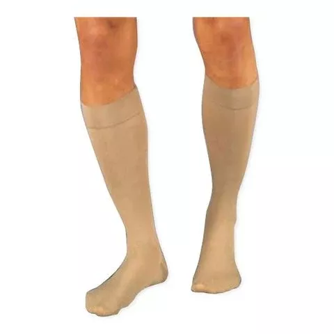 BSN Medical Compression Stocking JOBST Relief Knee High X-Large Beige Open Toe - M-930889-2109 - Pair