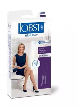 BSN Medical Compression Stocking Knee High Large Black Open Toe - M-1133149-3889 - Pair