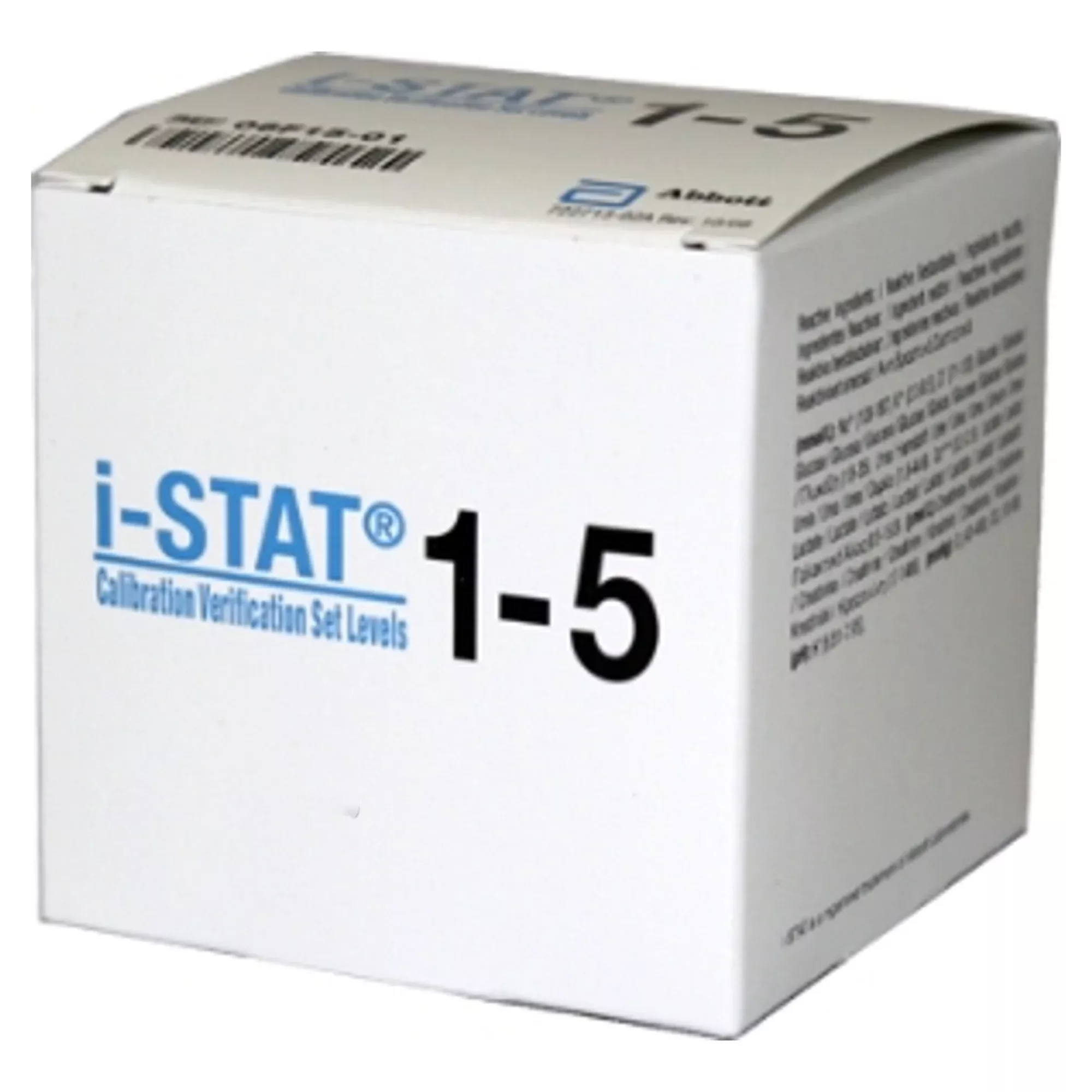 Calibration Verification Set i-STAT 20 X 1.7 mL For i-STAT Point-of-Care Analyzers