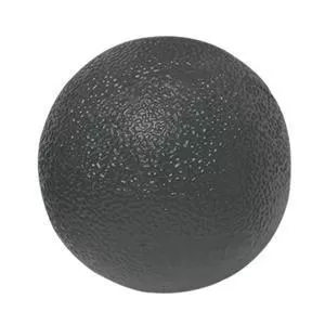 CanDo Gel Ball Hand Exerciser, Standard Circular, Black X-Heavy