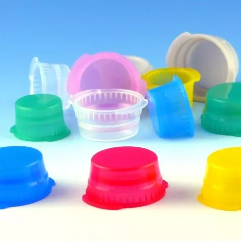 Cappers™ 13 mm Polyethylene Blue Double Tab Snap Cap Tube Closure, 1000 per Pack