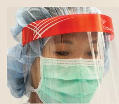 Cardinal Face Shield Cardinal Health™ One Size Fits Most Full Length Disposable NonSterile - M-1053584-42 - Case of 50