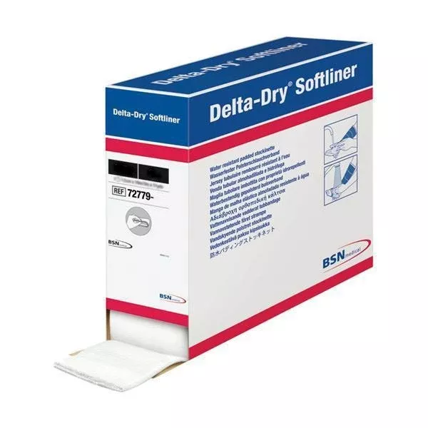 Cast Padding Undercast / Water Resistant Delta-Dry Softliner 3 Inch X 11 Yard Polypropylene / Nylon / Polyester Mesh NonSterile