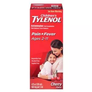 Children's Tylenol Oral Suspension Liquid, Cherry Blast, 4 fl oz